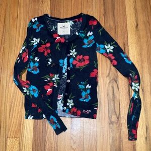 flower cardigan